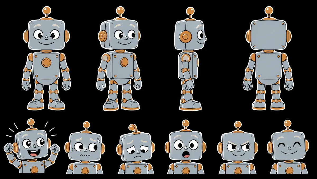 Modelsheet Roboter