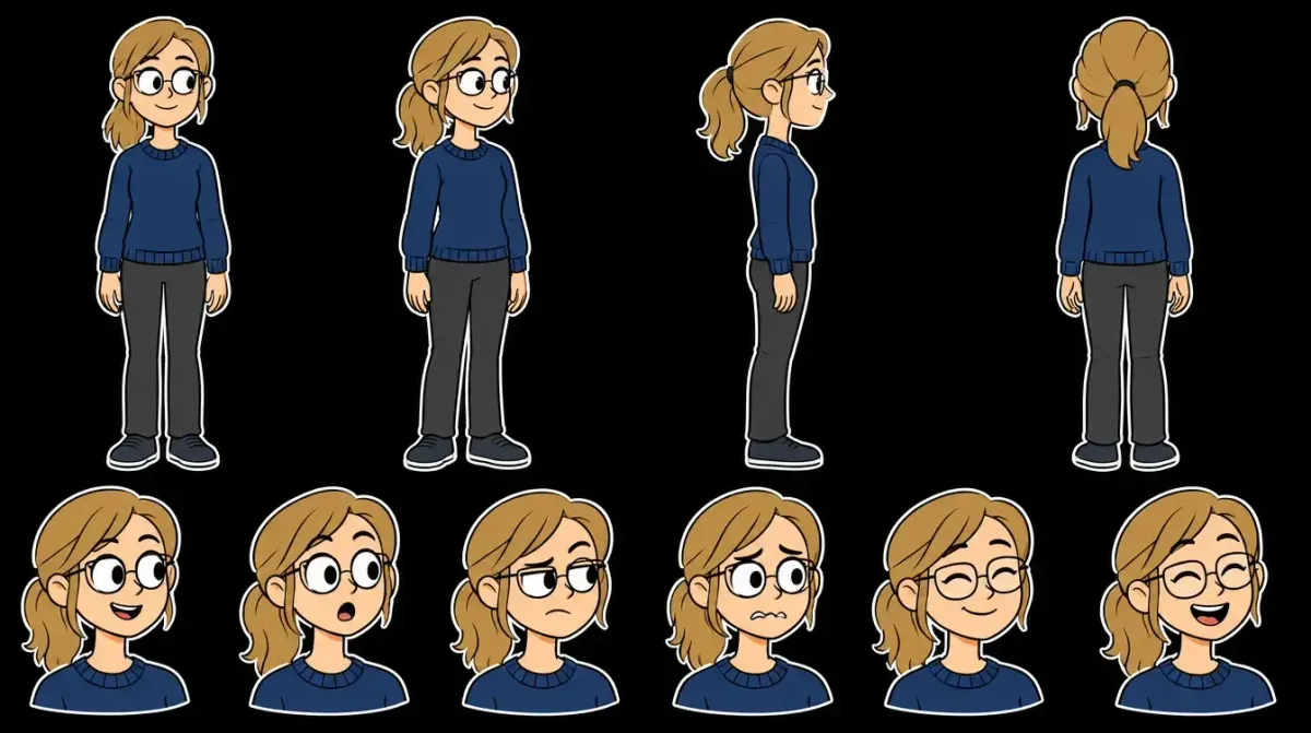 Modelsheet Frau Lehner