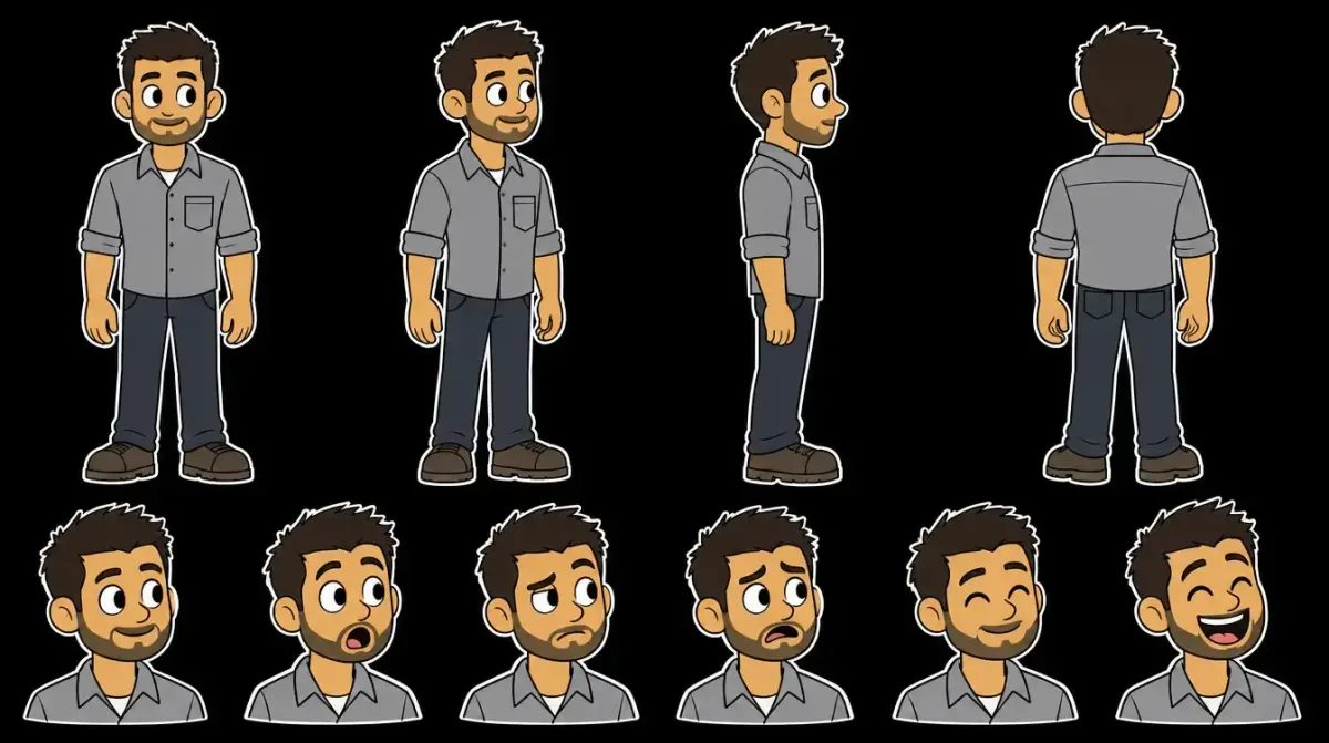 Modelsheet Herr Yilmaz